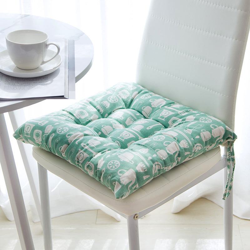 ANASA™ Premium Cotton Linen Chair Cushion