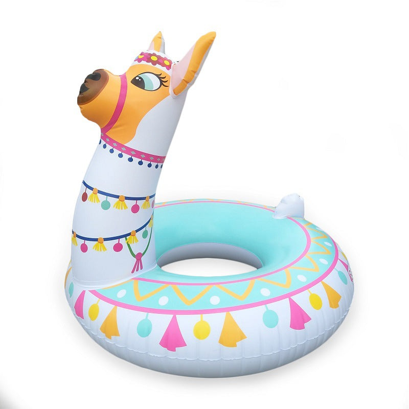 ANASA™ Giant Boho Alpaca Pool Float