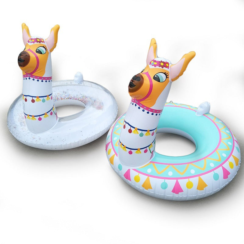 ANASA™ Giant Boho Alpaca Pool Float