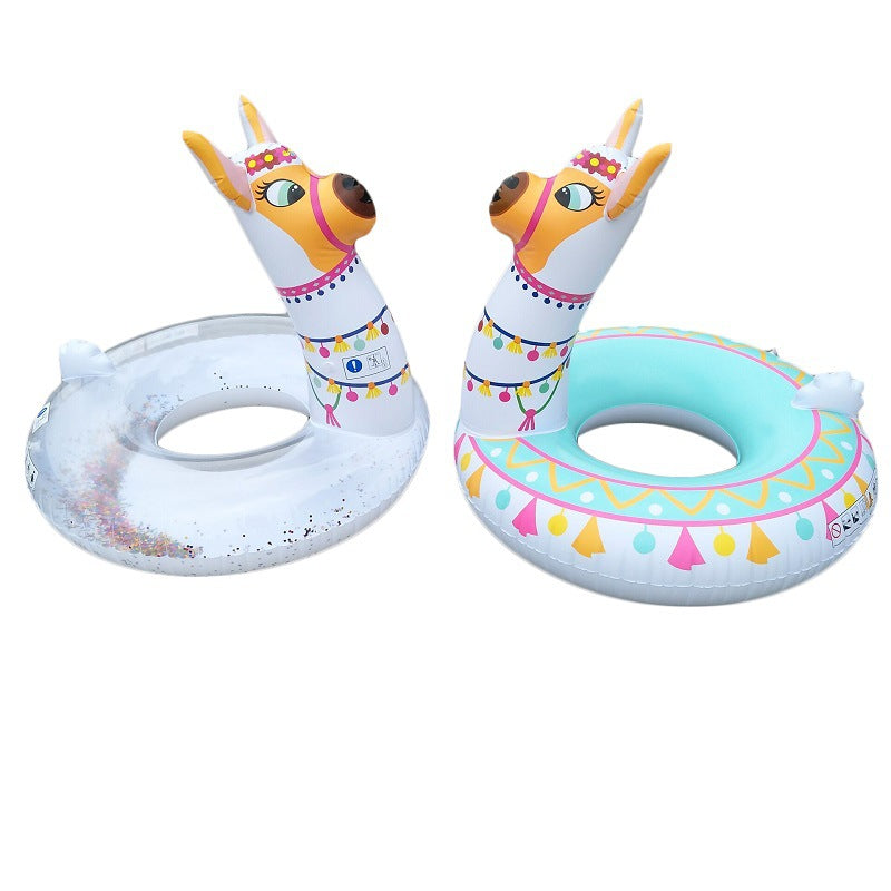 ANASA™ Giant Boho Alpaca Pool Float
