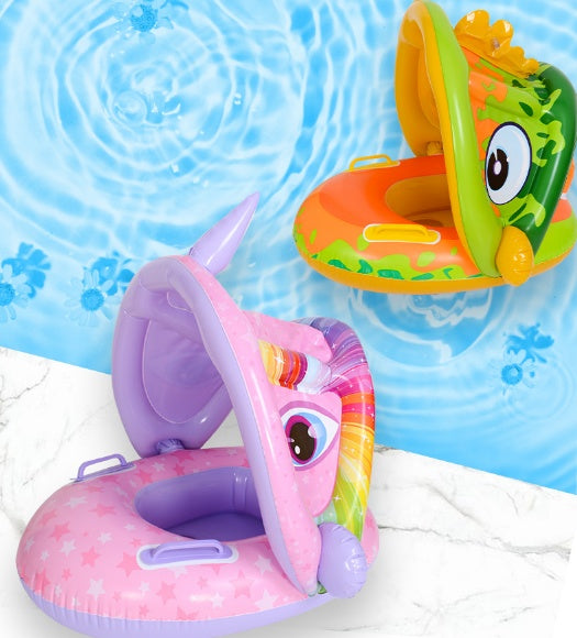 ANASA™ Baby Swim Float with Sun Canopy