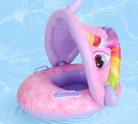 ANASA™ Baby Swim Float with Sun Canopy