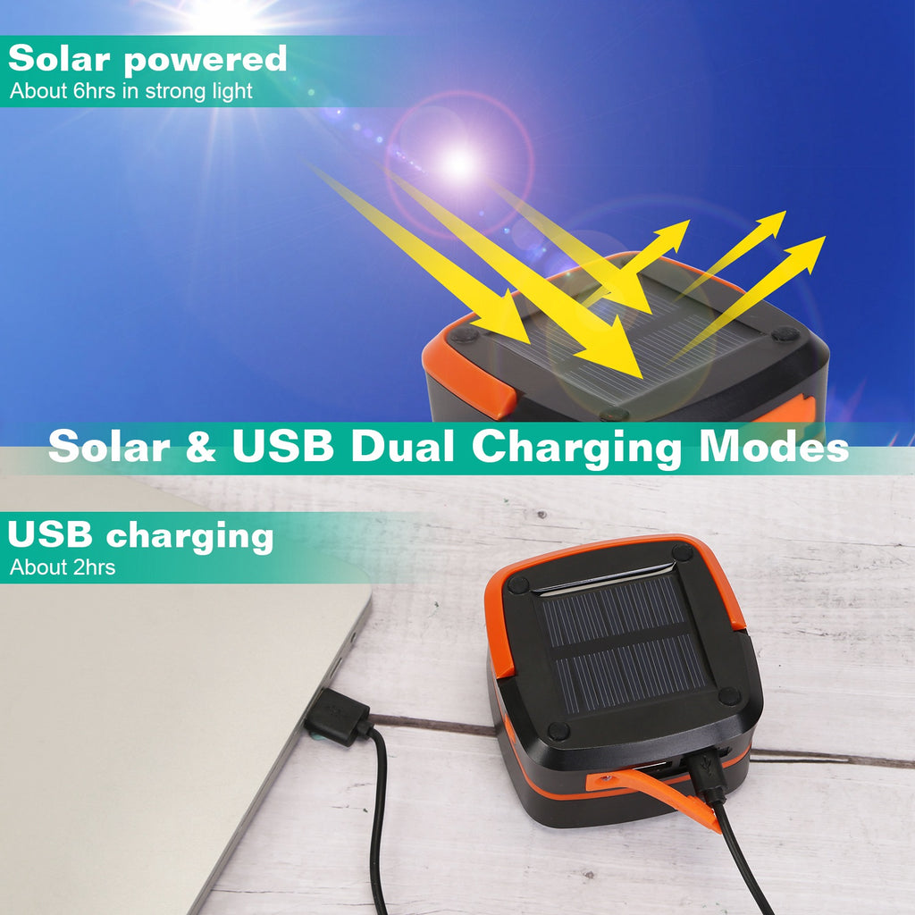 ANASA™ Collapsible Solar LED Camping Lantern
