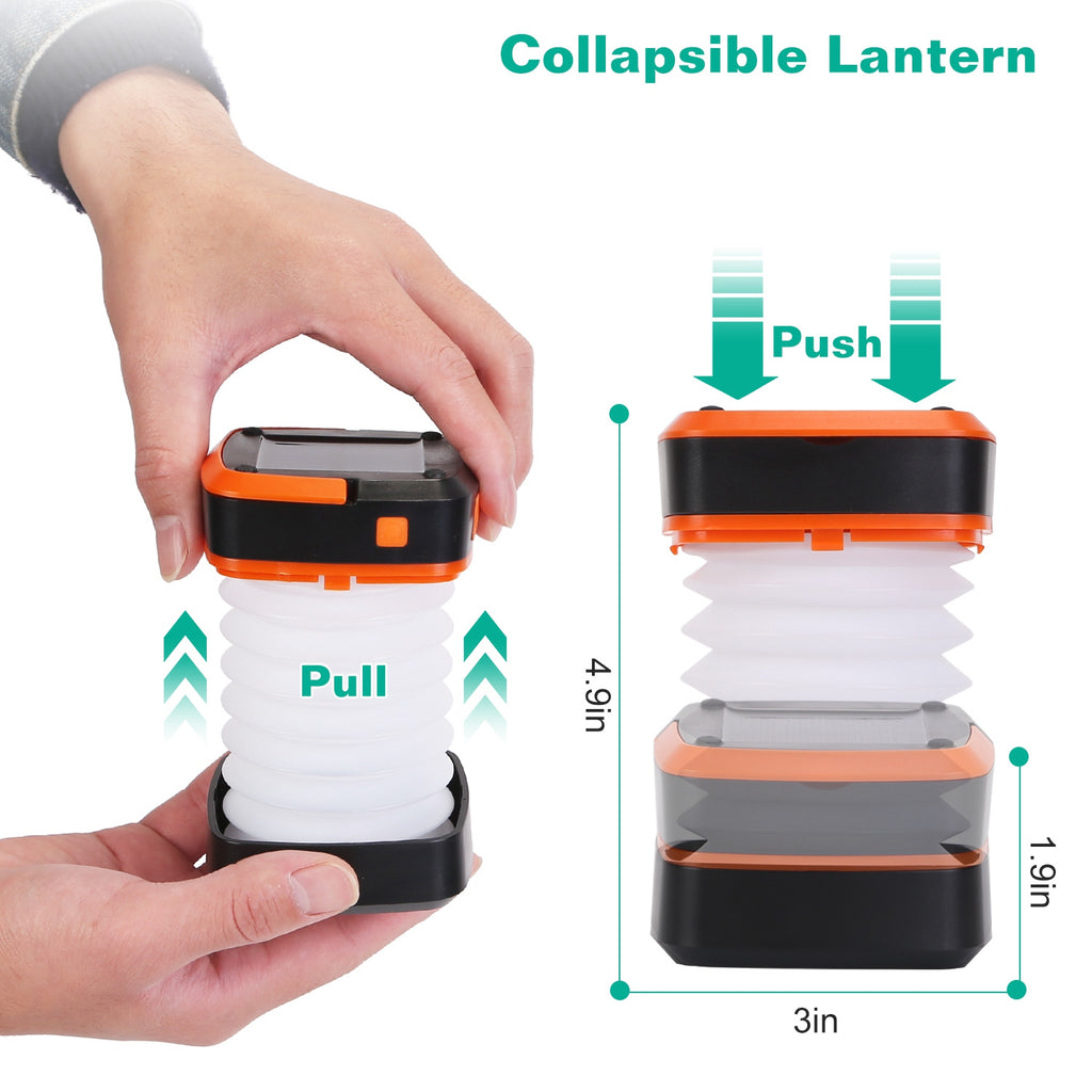ANASA™ Collapsible Solar LED Camping Lantern