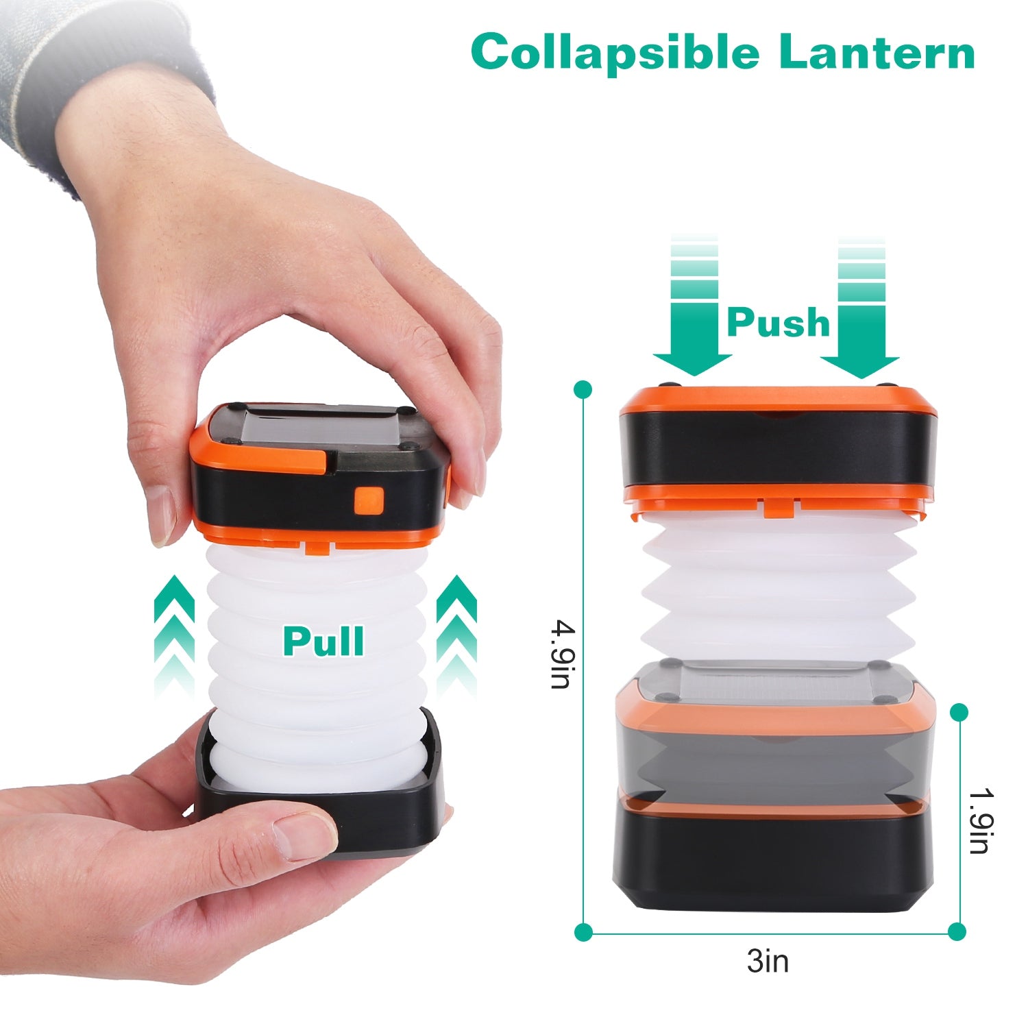 ANASA™ Collapsible Solar LED Camping Lantern