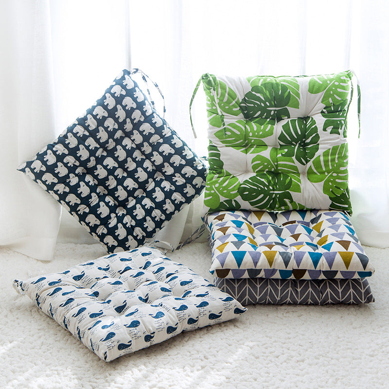 ANASA™ Premium Cotton Linen Chair Cushion
