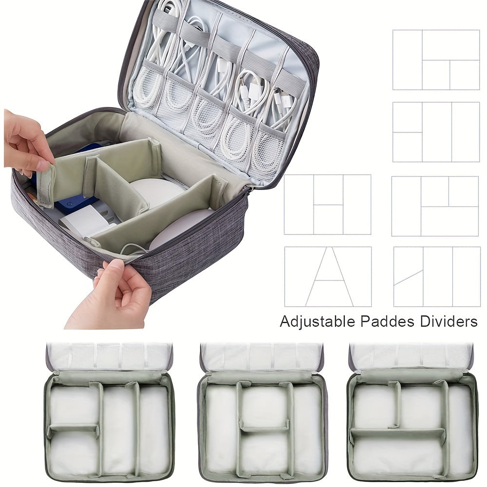 ANASA™ Waterproof Travel Electronics Organizer