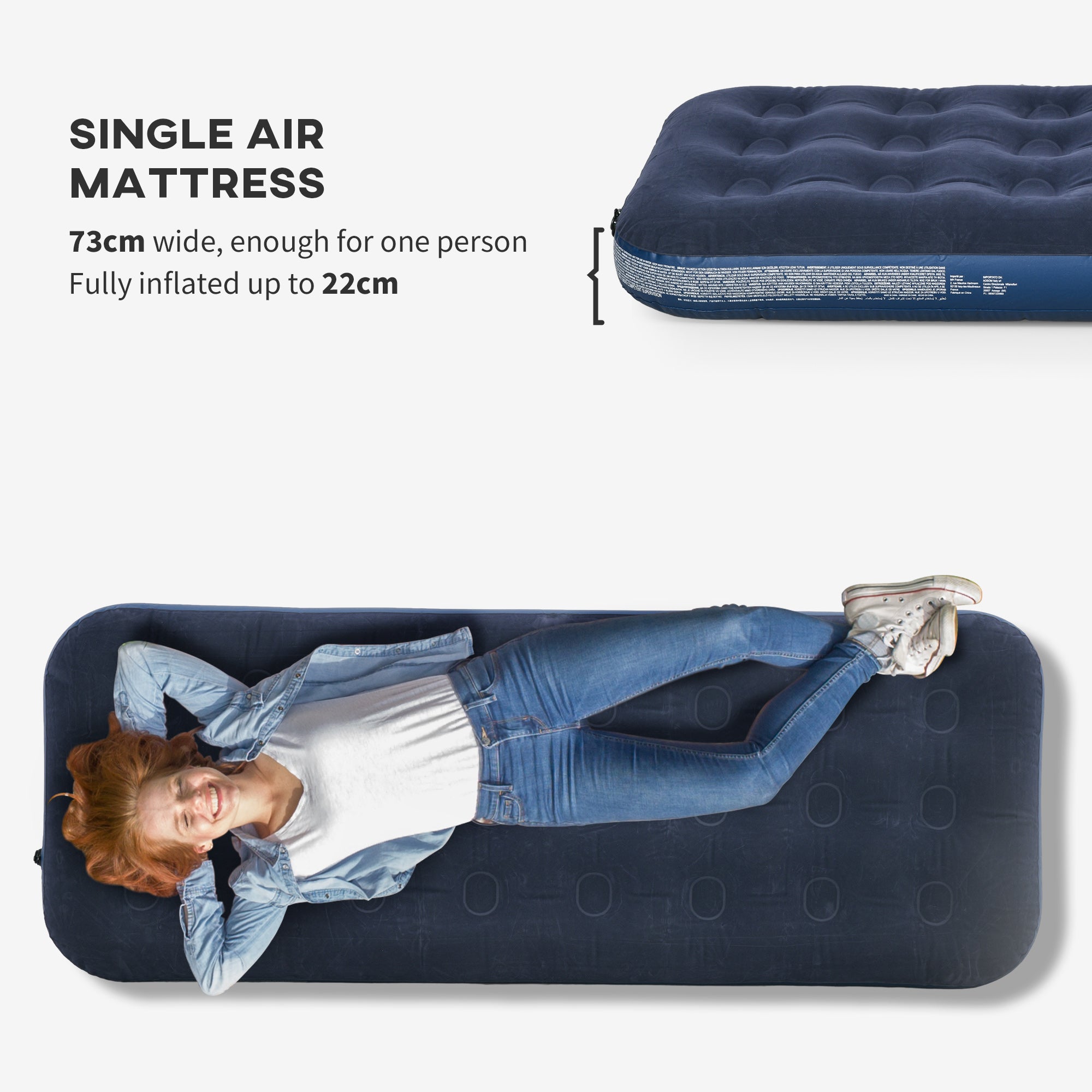 ANASA™ Premium Single Air Mattress