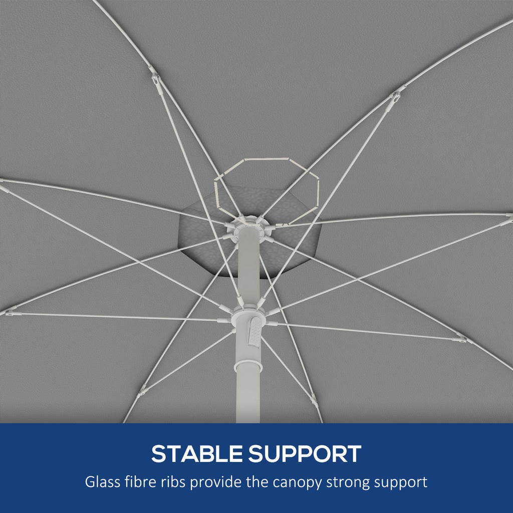 ANASA™ Premium 5.7' Beach Umbrella with Cup Holders